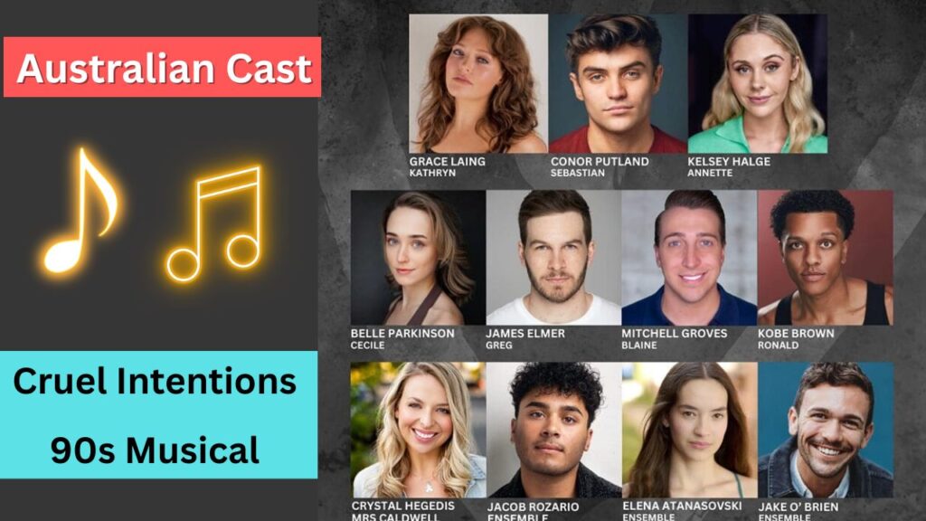 Australian Cast – Cruel Intentions 90s Musical in Melbourne