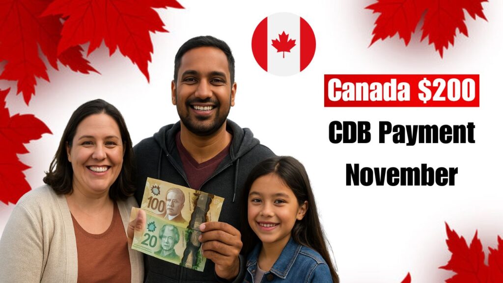 Canada $200 CDB Payment November