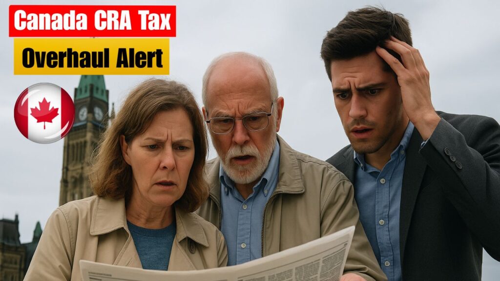Canada CRA Tax Overhaul Alert