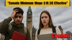 Canada Minimum Wage Change Effective 1st November 2025 β Apply Now Before Provinces Implement $18.50/hr Rule