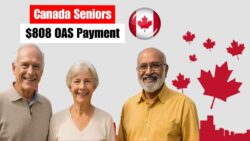 OAS Payment 2025 – Canada Seniors Set to Receive $808.45 Deposit in November!