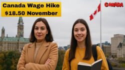 Canada Wage Hike 2025 – These Provinces Raised Pay to $18.50/hr Starting November!