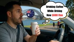 Coffee Lovers Beware – Drinking Coffee While Driving in Sydney Now Carries $600 Fine Under New Road Rules