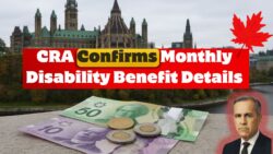 Monthly Canada Disability Benefit 2025 – CRA Confirms Payment Amounts, Dates, and Eligibility