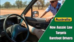 Drive Barefoot in Australia โ Is It Legal or Can You Get Fined Under New Road Rules?
