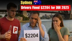 Sydney Drivers Face $2,204 Drunk Driving Fine in 2025 – P-Platers and Full Licence Holders on Alert
