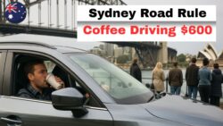 New Sydney Road Rule 2025 – Sipping Coffee While Driving Could Cost You $600